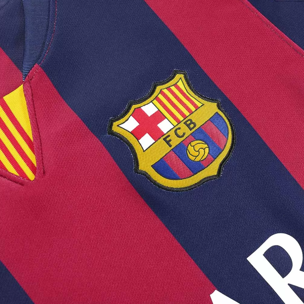 Retro 2014/15 Barcelona Home Soccer Jersey