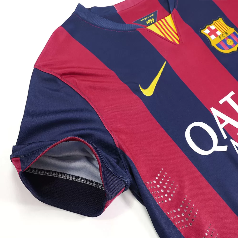 Retro 2014/15 Barcelona Home Soccer Jersey