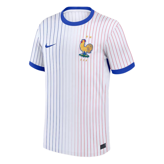France Away Soccer Jersey Euro 2024