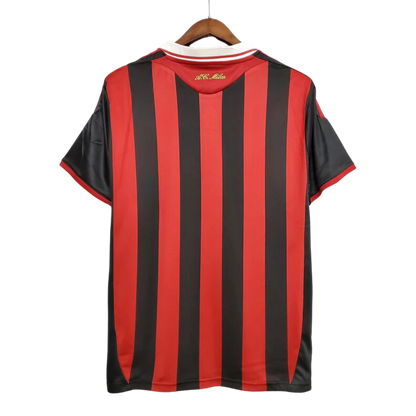Retro  2009/10 AC Milan Home Soccer Jersey