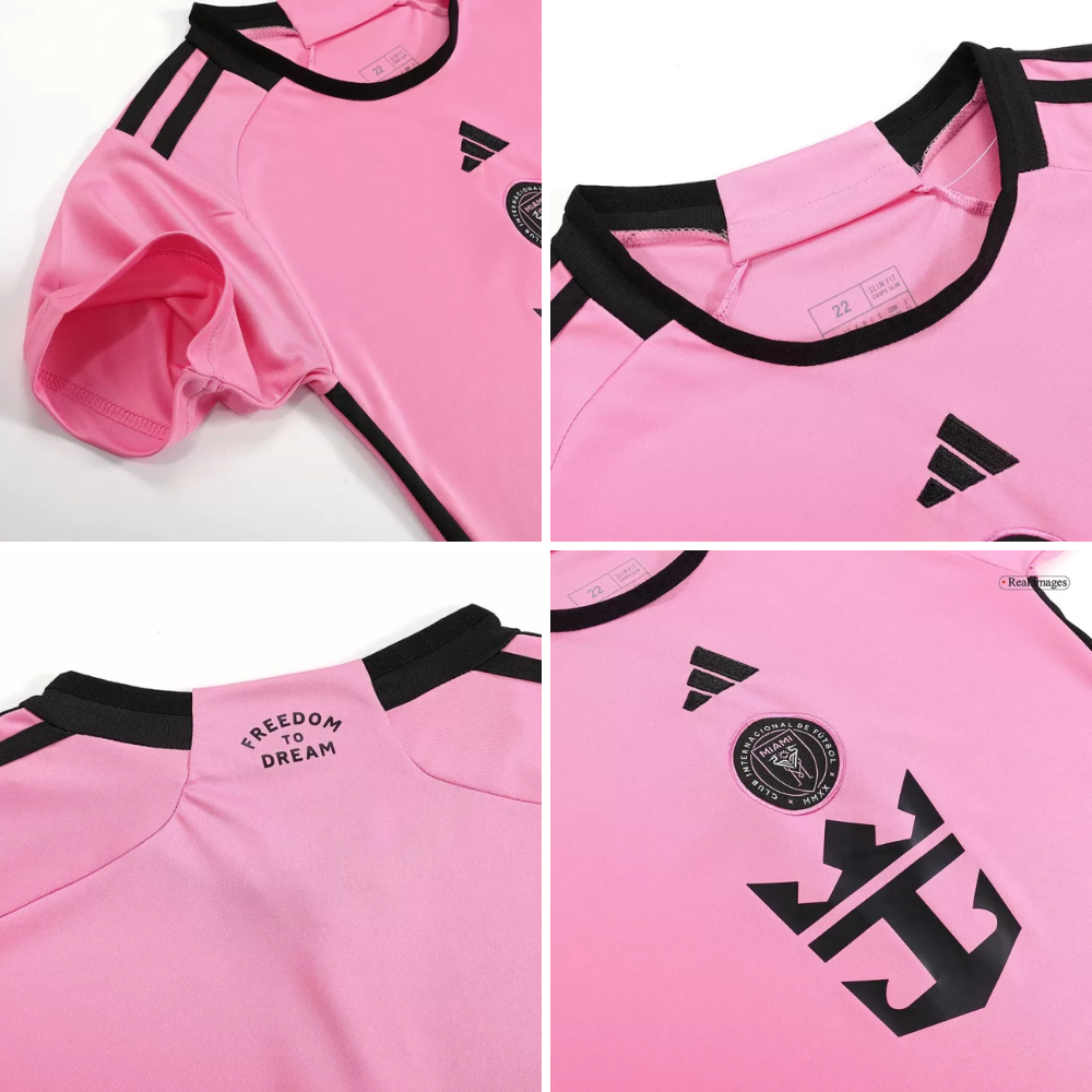 Kids MESSI #10 Inter Miami CF Home Soccer Jersey Kit 2024