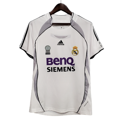 Retro 2006/07 Real Madrid Home Soccer Jersey