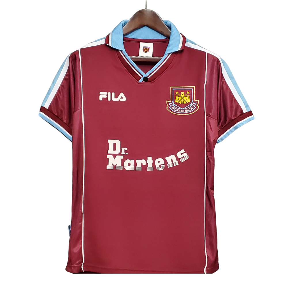 Retro 99/01 West Ham United Home Soccer Jersey