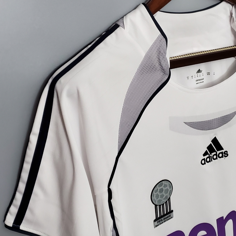 Retro 2006/07 Real Madrid Home Soccer Jersey