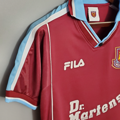 Retro 99/01 West Ham United Home Soccer Jersey