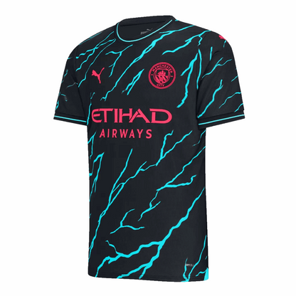 Manchester City Third Away Soccer Jersey 2023/24