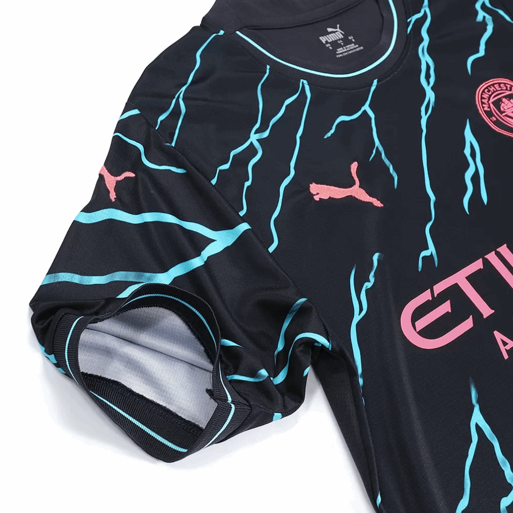 Manchester City Third Away Soccer Jersey 2023/24