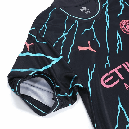 Manchester City Third Away Soccer Jersey 2023/24