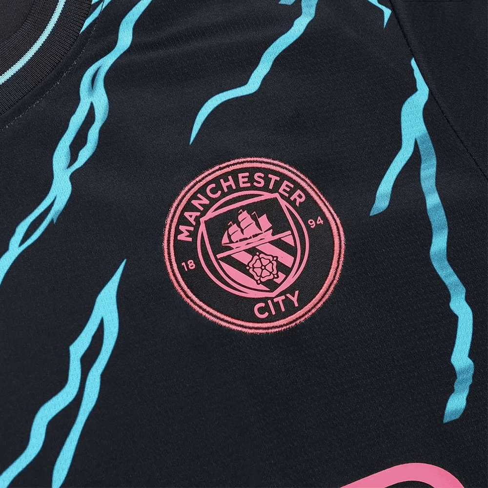 Manchester City Third Away Soccer Jersey 2023/24