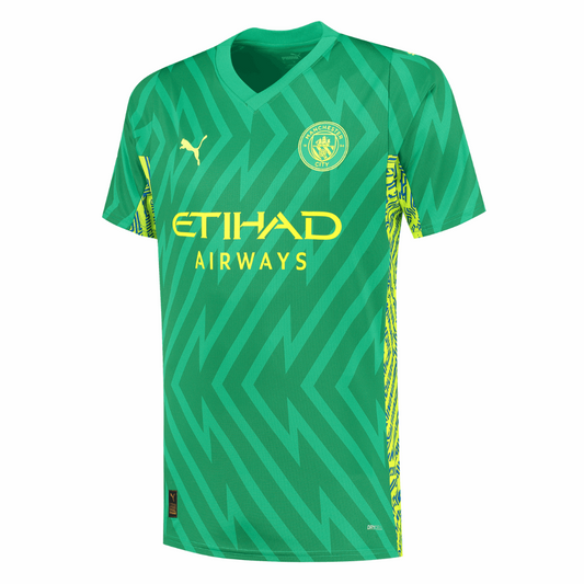 Manchester City Goalkeeper Soccer Jersey 2023/24 Green