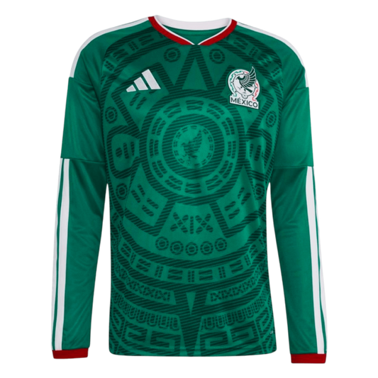 Mexico Home Long Sleeve Soccer Jersey 2026