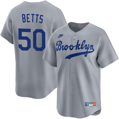 Los Angeles Dodgers Cooperstown Brooklyn Road Jersey