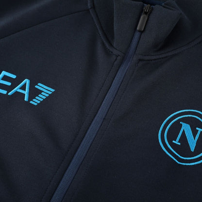 EA7 Napoli Navy Representation Tracksuit 24/25