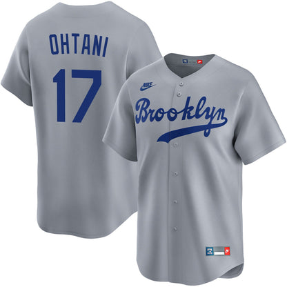Los Angeles Dodgers Cooperstown Brooklyn Road Jersey