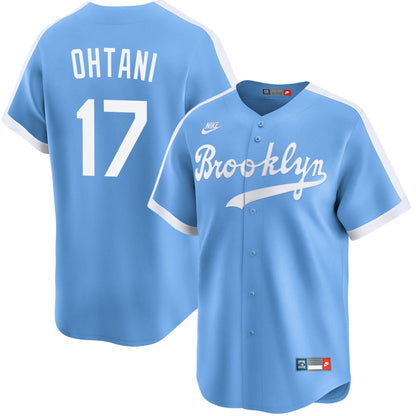 Los Angeles Dodgers Cooperstown Brooklyn Blue Jersey