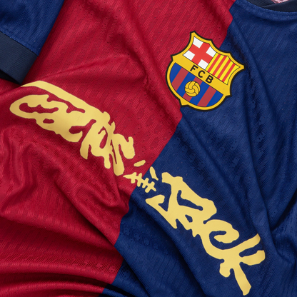 Cactus Jack x Barcelona 2024/25 Home Soccer Jersey