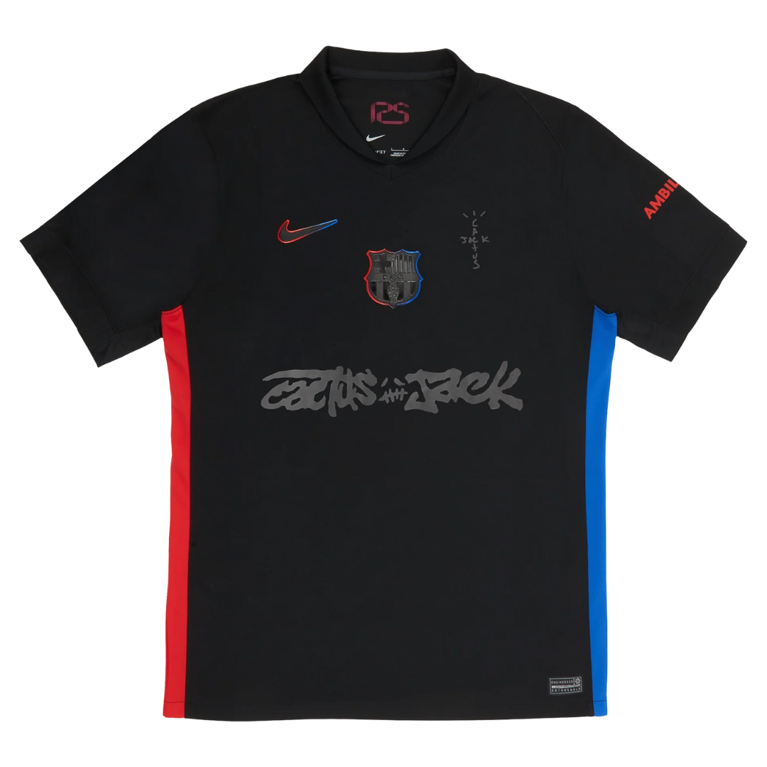 Cactus Jack x Barcelona 2024/25 Away Soccer Jersey