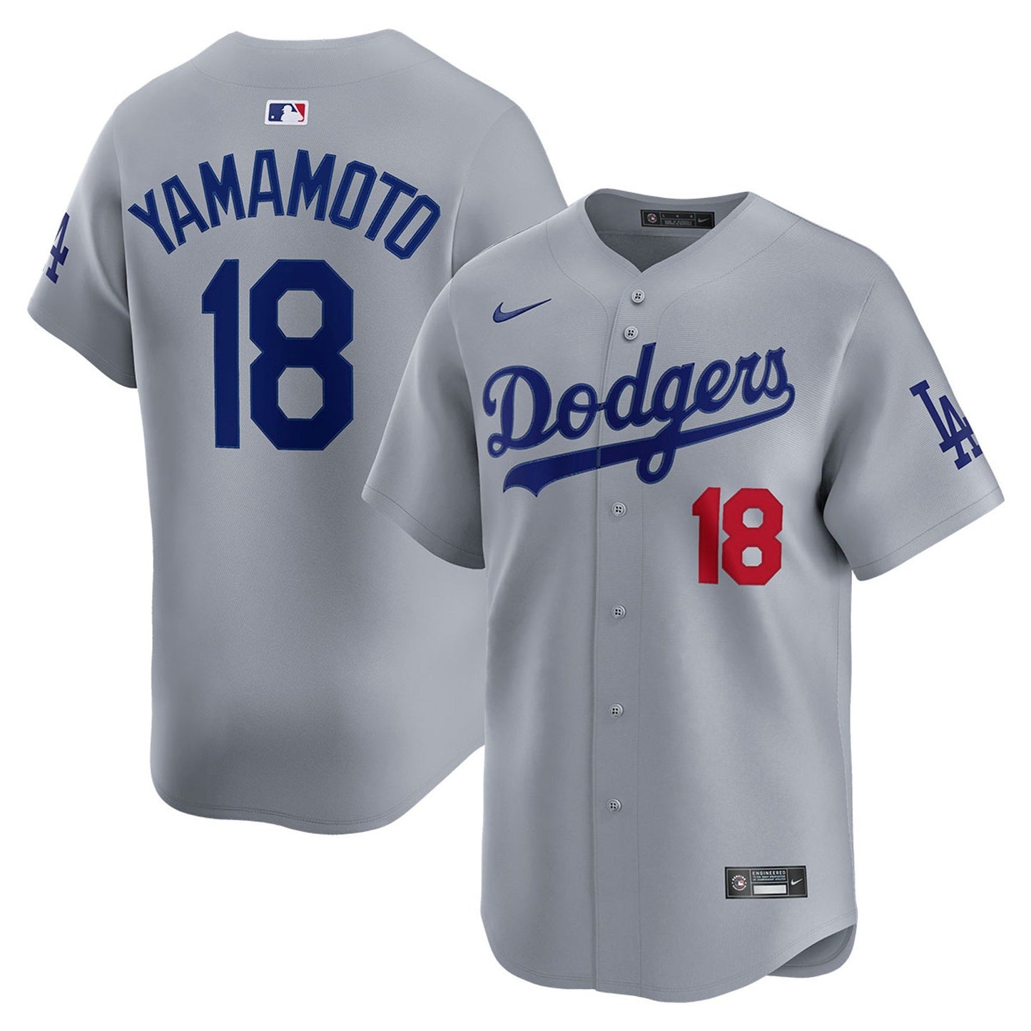Los Angeles Dodgers Alternate Road Jersey