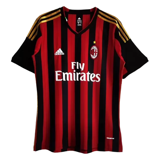 Retro 2013/14 AC Milan Home Soccer Jersey