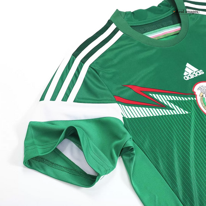 Retro 2014 Mexico Home Soccer Jersey