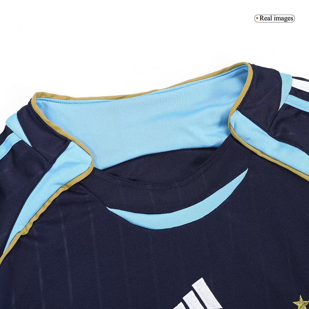 Retro 2006 Argentina Away Long Sleeve Soccer Jersey