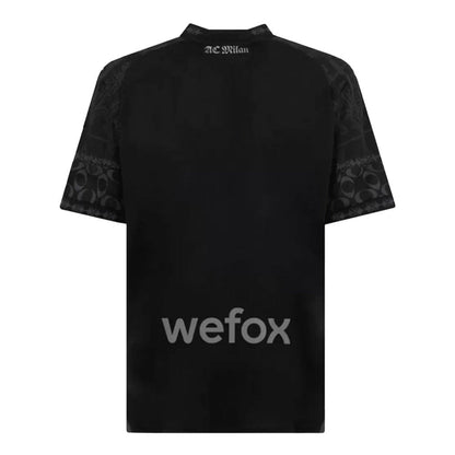 AC Milan X Pleasures Fourth Away Soccer Jersey 2023/24 Black