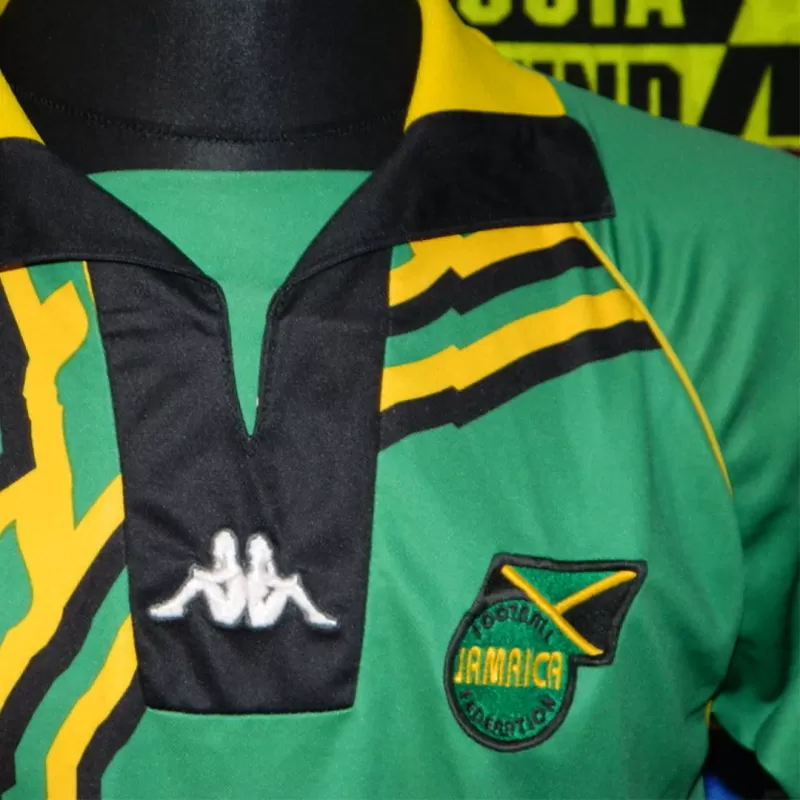 Retro 1998 Jamaica Away Soccer Jersey