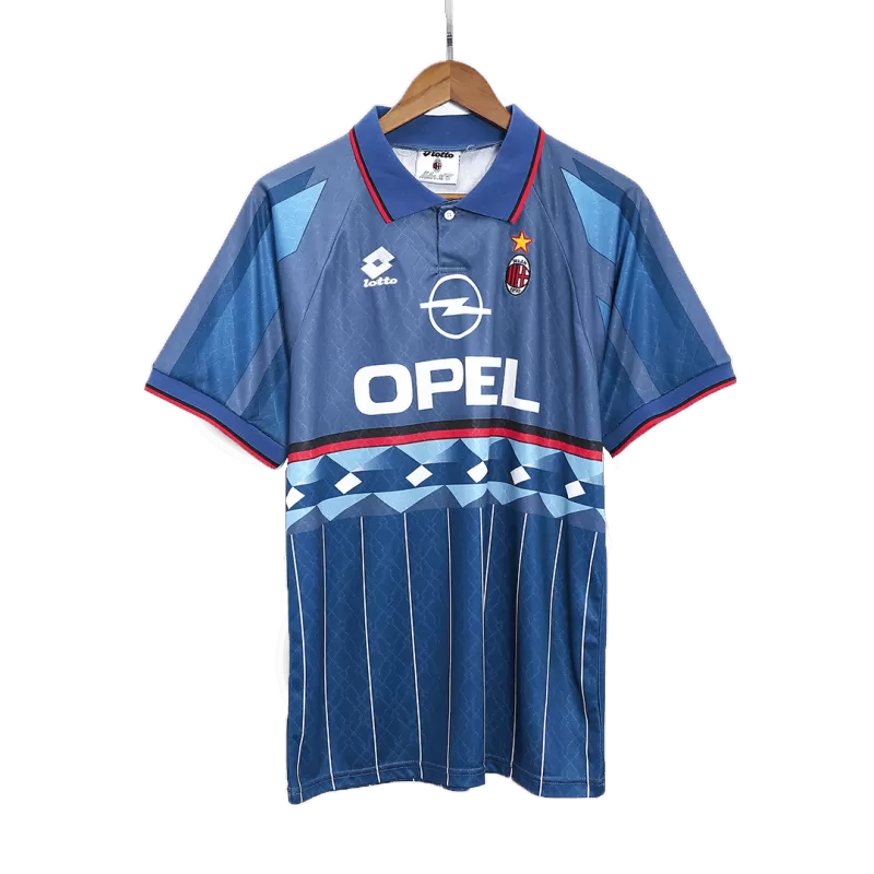 Retro 1995/96 AC Milan Away Soccer Jersey