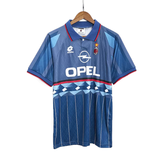 Retro 1995/96 AC Milan Away Soccer Jersey