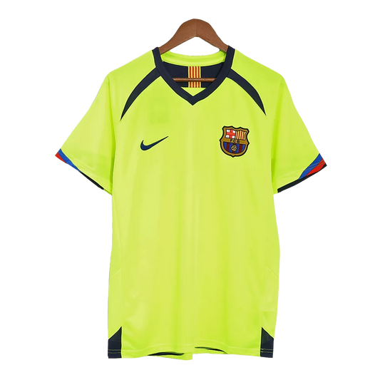 Retro 2005/06 Barcelona Away Soccer Jersey