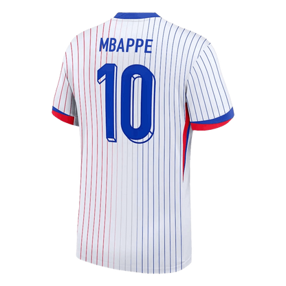 MBAPPE #10 France Away Soccer Jersey Euro 2024