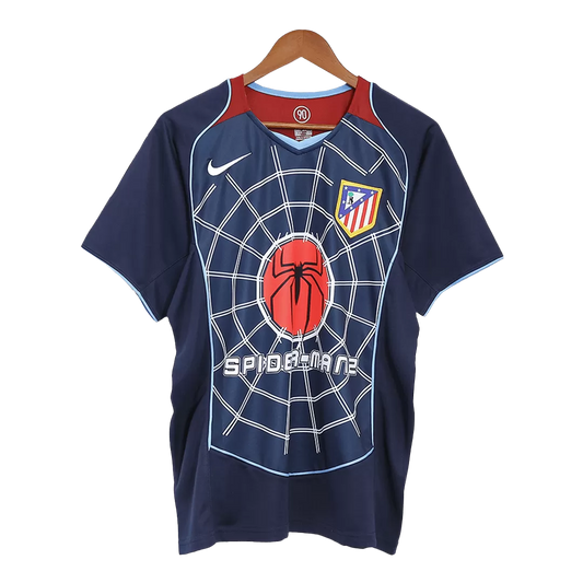 Retro 2004/05 Atletico Madrid Away Soccer Jersey