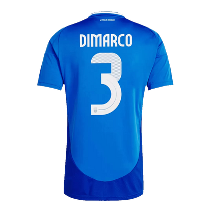 DIMARCO #3 Italy Home Soccer Jersey Euro 2024