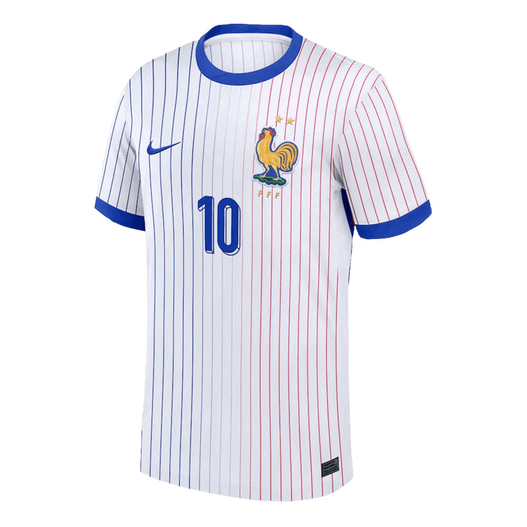 MBAPPE #10 France Away Soccer Jersey Euro 2024