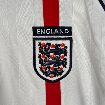 England 2002 Home Jersey Longsleeves