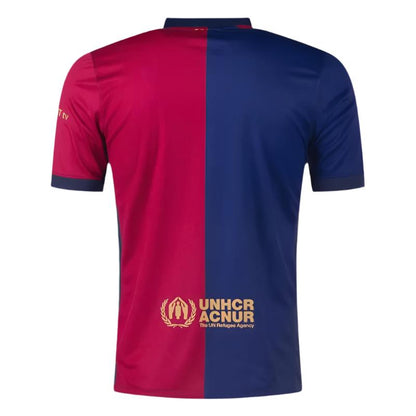 Barcelona Home Soccer Jersey 2024/25 - COLDPLAY