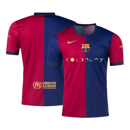 Barcelona Home Soccer Jersey 2024/25 - COLDPLAY