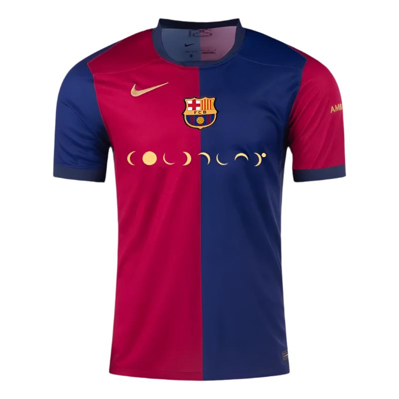 Barcelona Home Soccer Jersey 2024/25 - COLDPLAY