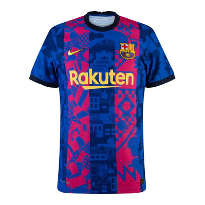 Barcelona Third Away Soccer Jersey 2021/22 with UEFA patches