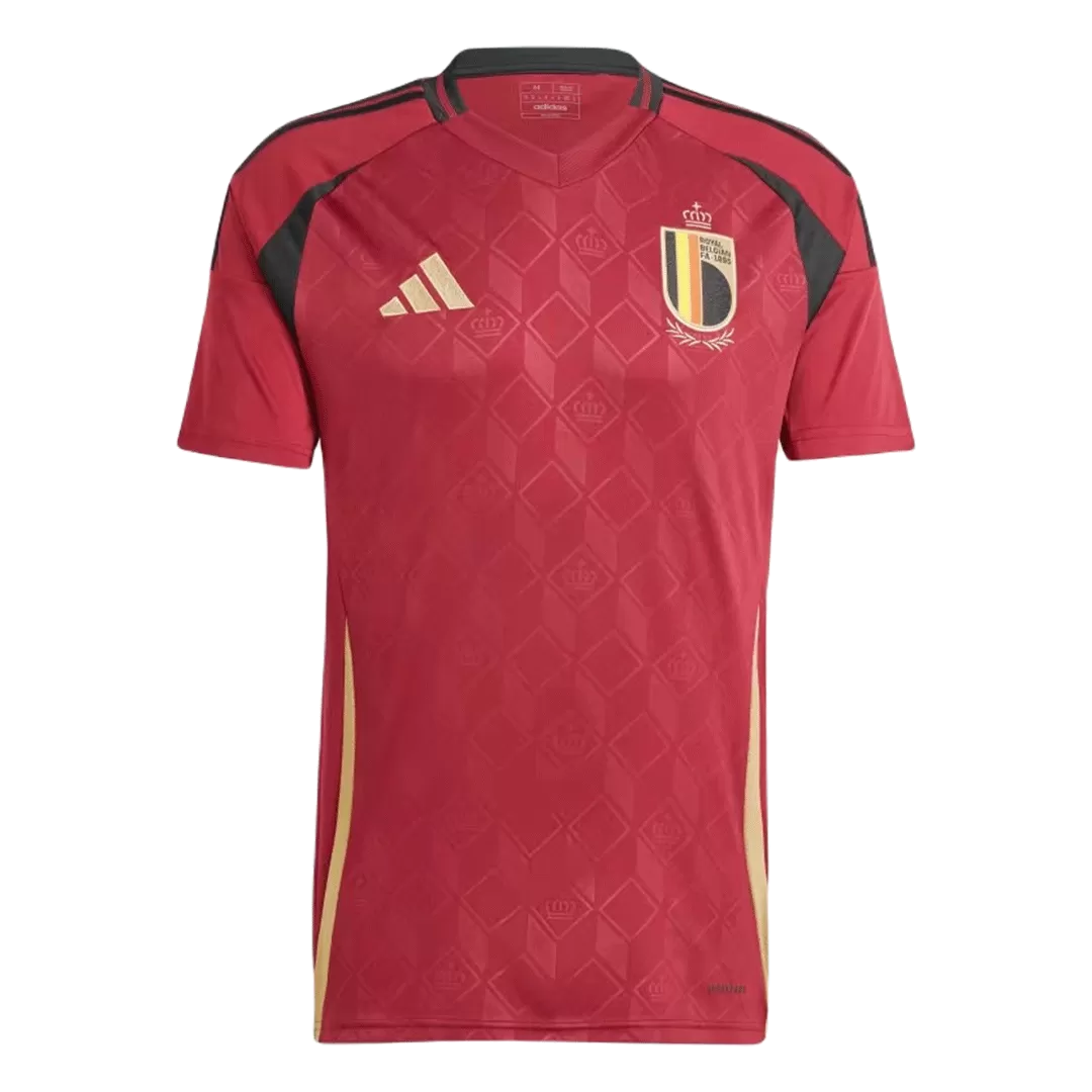 LUKAKU #10 Belgium Home Soccer Jersey Euro 2024