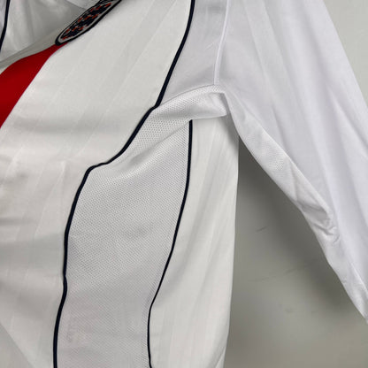 England 2002 Home Jersey Longsleeves