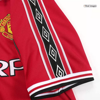 Retro 98/00 Manchester United Home Soccer Jersey
