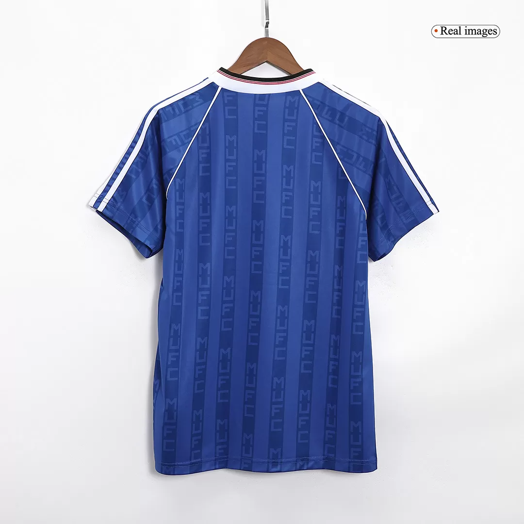Retro 88/90 Manchester United Away Soccer Jersey