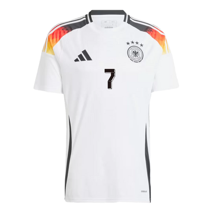 HAVERTZ #7 Germany Home Soccer Jersey Euro 2024
