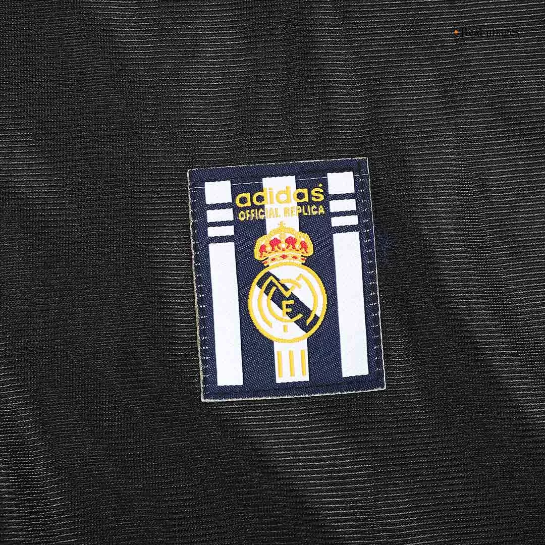 Retro 99/01 Real Madrid Away Long Sleeve Soccer Jersey