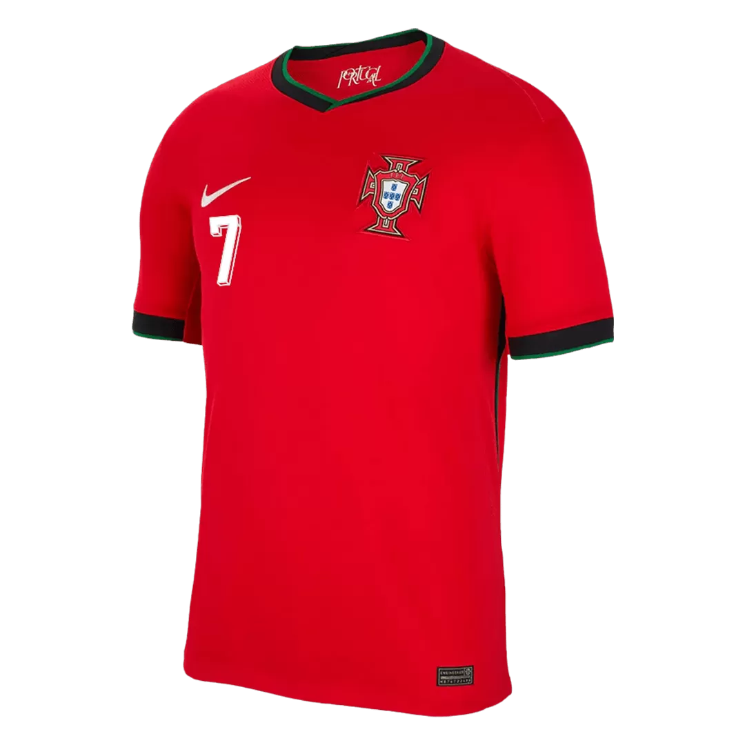 RONALDO #7 Portugal Home Soccer Jersey Euro 2024