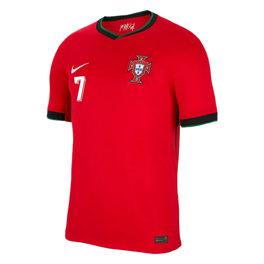 RONALDO #7 Portugal Home Soccer Jersey Euro 2024