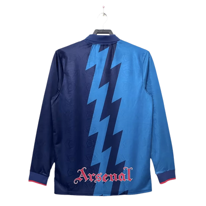 Retro 1995/96 Arsenal Away Long Sleeve Soccer Jersey