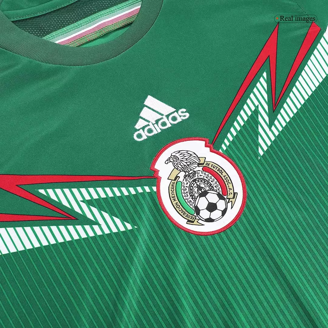 Retro 2014 Mexico Home Soccer Jersey