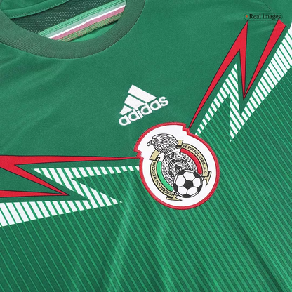 Retro 2014 Mexico Home Soccer Jersey
